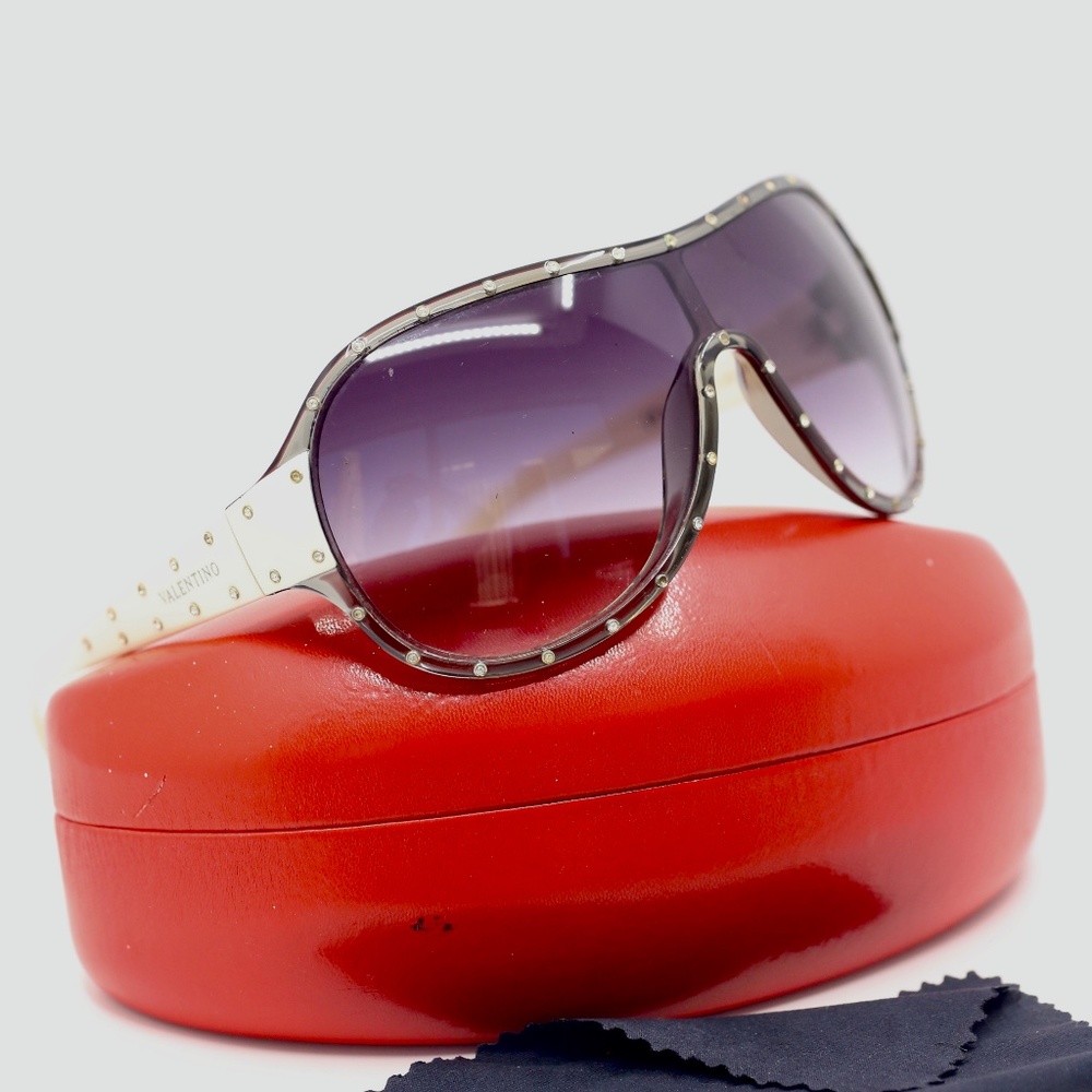 Valentino Studded Sunglasses - Picture 1 of 8